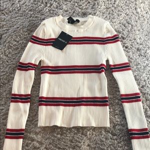 Red, White and Blue Long sleeve shirt